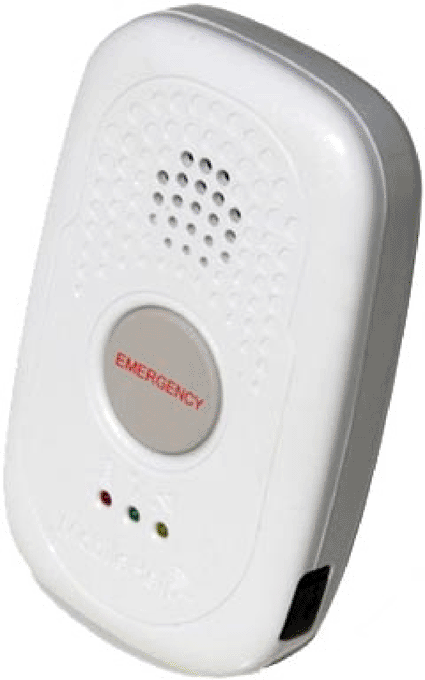 Image: The MobileHelp system pager (Photo courtesy Medical Mobile Monitoring).